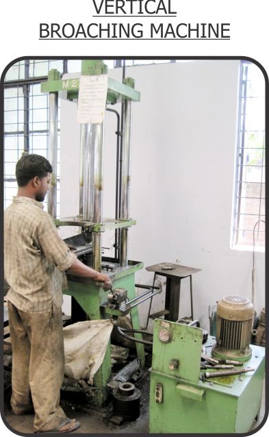 VERTICAL BROACHING MACHINE